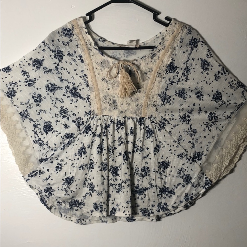 Cropped Boho top